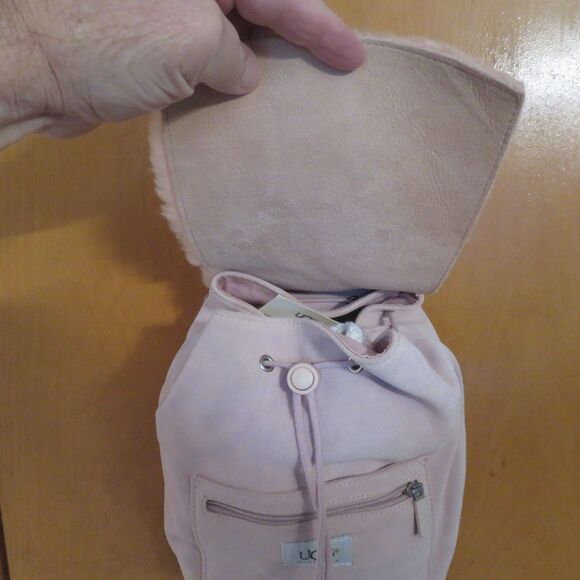 NWT UGG Nordie Mini Backpack Suede Sheepskin main image 10